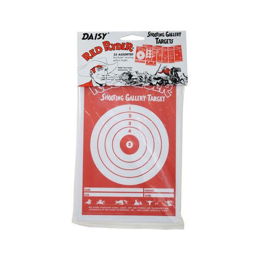 DAISY RED RYDER PAPER TARGETS 25 COUNT