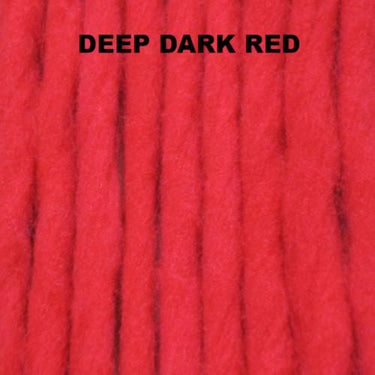The Bug Shop Glo Bugs® Bling Yarn 5" (Deep Dark Red)