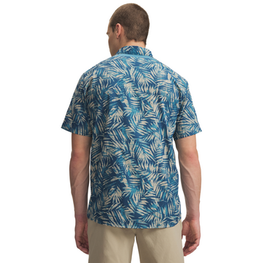 Under Armour Men's Outdoor Essential Shirt (Boundless Blue/City Khaki) Size L