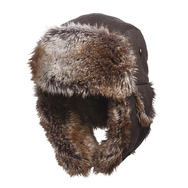 Bismark Weathered Cotton Trooper Hat