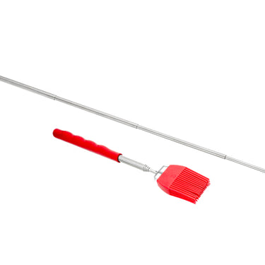 Telescopic Silicone BBQ/Basting Brushes with Cushion Grip Handle