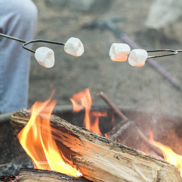 Telescopic BBQ Forks with Black Cushion Grip Handles
