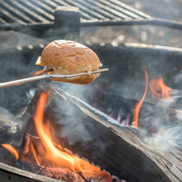 Telescopic BBQ Forks with Black Cushion Grip Handles