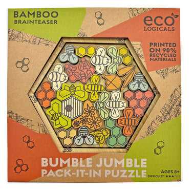 Bumble Jumble - Bamboo Bee-Themed Puzzle