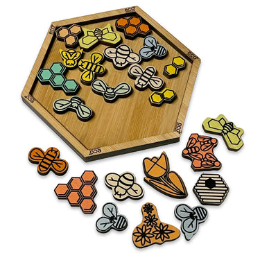Bumble Jumble - Bamboo Bee-Themed Puzzle