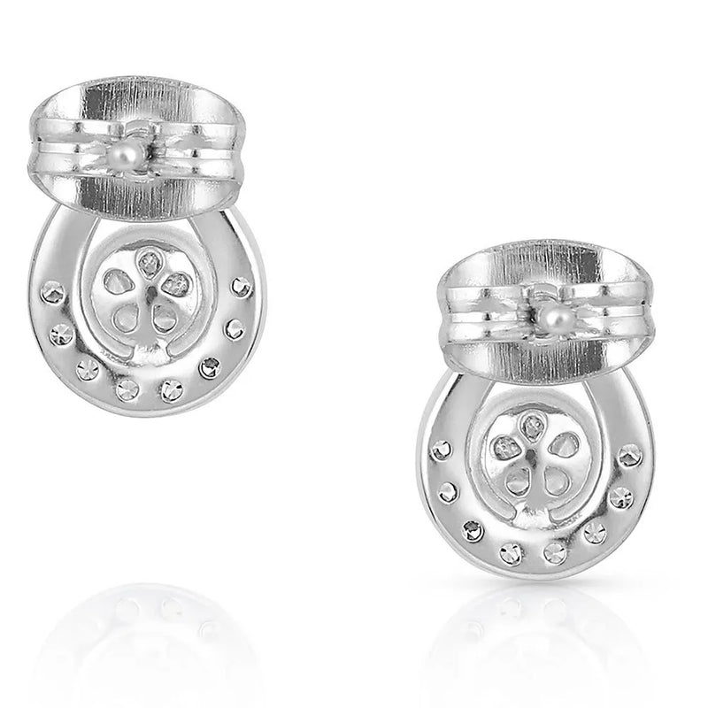 Load image into Gallery viewer, Montana Silversmith Cradled Sparkle Stud Earrings
