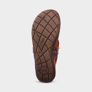LâMO Classic Women's Jovie Thong Sandal (Multicolor) Size 10