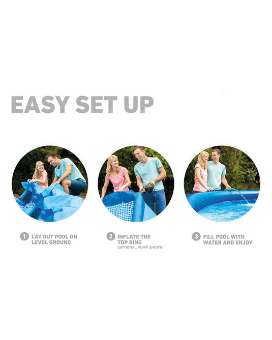 Intex Easy Set® 15' x 33" Inflatable Pool w/ Filter Pump