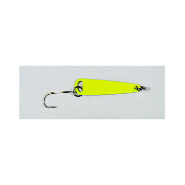 Elgin Fishing God's Tooth 1/10oz Fishing Spoon (Fluorescent Yellow)