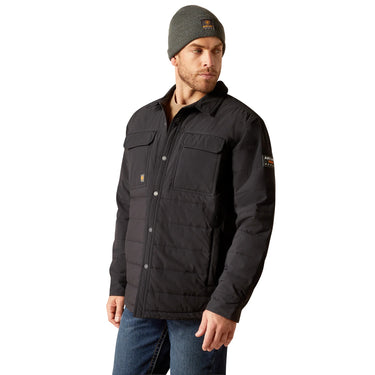 Ariat Rebar Cordura Ripstop Insulated Shirt Jacket (Black) Size XL