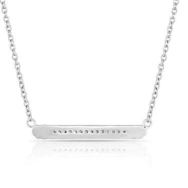 Montana Silversmiths Setting the Crystal Bar Necklace