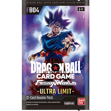 Dragon Ball Super Trading Card Game Fusion World 04 Ultra Limit Booster Pack