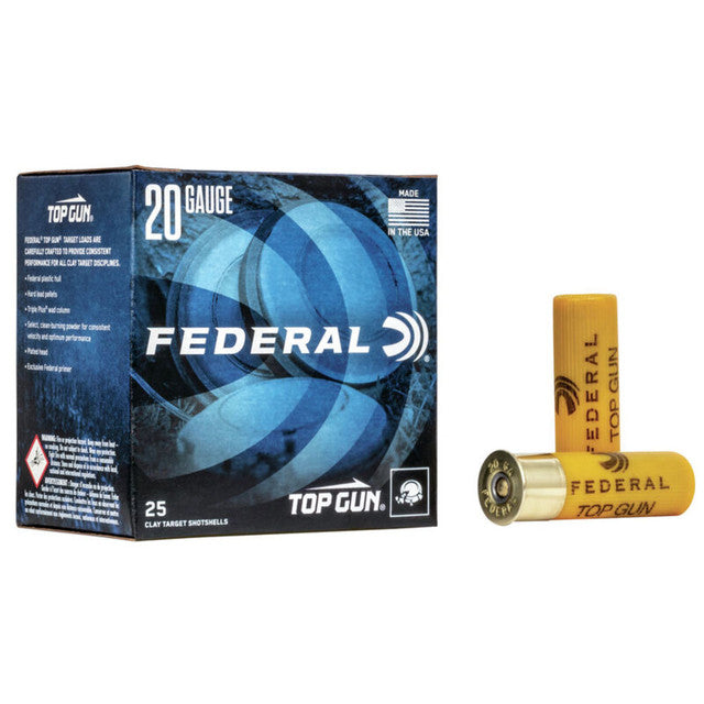 Federal 20 Gauge TG207.5 Top Gun Target Load 2.75