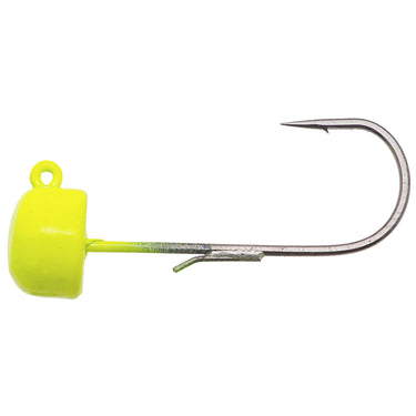 Z-Man Fishing Finesse ShroomZ™ 1/10oz Jig 5-Pack (Chartreuse)
