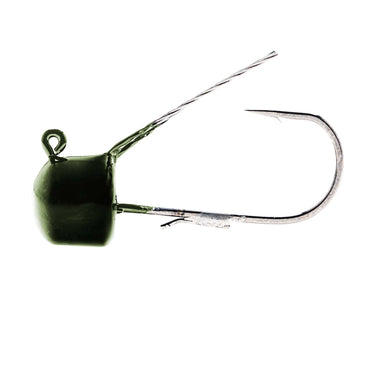 Z-Man Fishing Finesse ShroomZ™ 1/10oz Weedless Jig 5-Pack (Green Pumpkin)