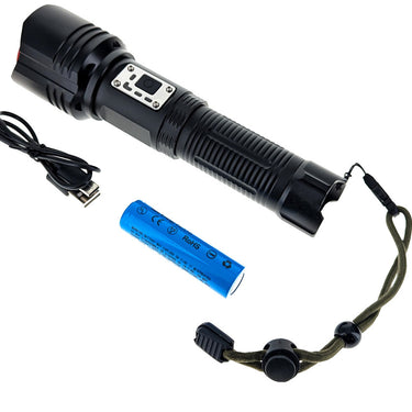 Sona Enterprises 3000 Lumen 7.5" Tactical Rechargeable Flashlight