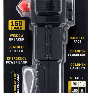 Sona Enterprises 6-in-1 Rechargeable Flashlight/Auto Tool
