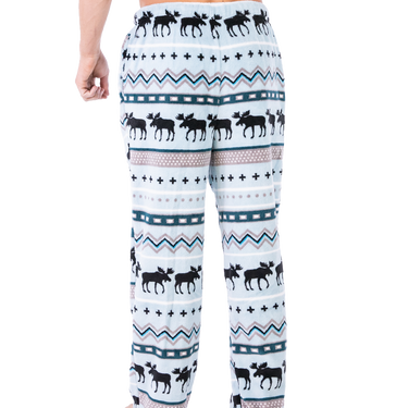 Lazy One Winter Moose Men's Fleece PJ Pants Size XL