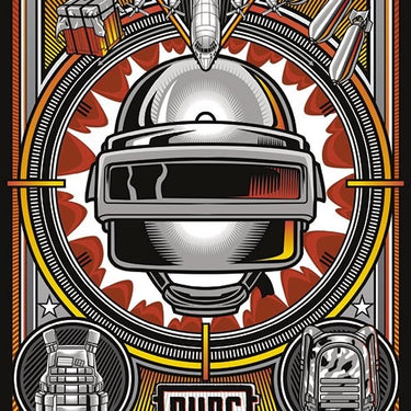 Playerunknown Battlegrounds (Pubg) Poster