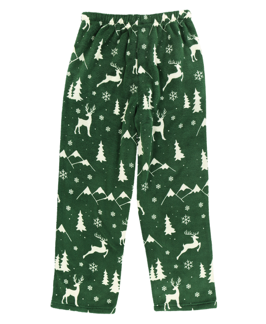 Reindeer Men's Fleece PJ Pants XL