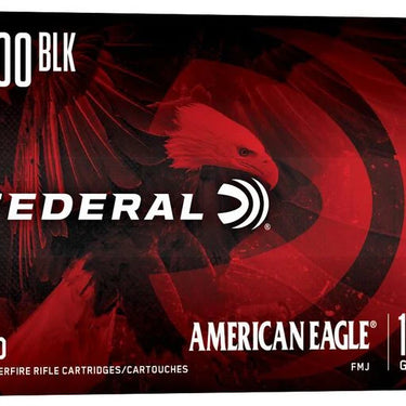 American Eagle Rifle, 300 Blackout, 150 Grain, Full Metal Jacket Boat-Tail, 1900 fps