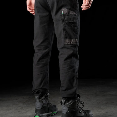 FXD Cuffed Stretch Work Pants (Black) Size 34x32
