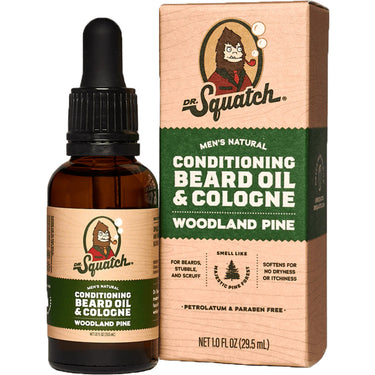 Dr. Squatch Conditioning Beard Oil and Cologne - Woodland Pine 1oz