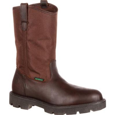 GEORGIA BOOT HOMELAND WATERPROOF WELLINGTON WORK BOOT 13M