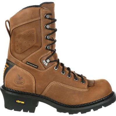 Load image into Gallery viewer, GEORGIA BOOT COMFORT CORE LOGGER WATERPROOF WORK BOOT 13M
