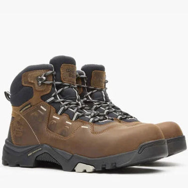 Georgia Boot Amplitude Composite Toe Waterproof Work Boot (Brown) Size 9