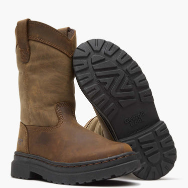 Georgia Boot Little Kids' SuperLyte Pull On Boot (Brown)