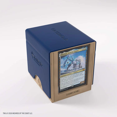 Fatehold Sidekick Pro deck box with a card displayed in the front Slide Card Case
