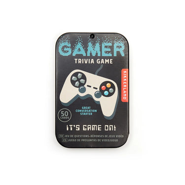 Kikkerland Gamer Trivia Game