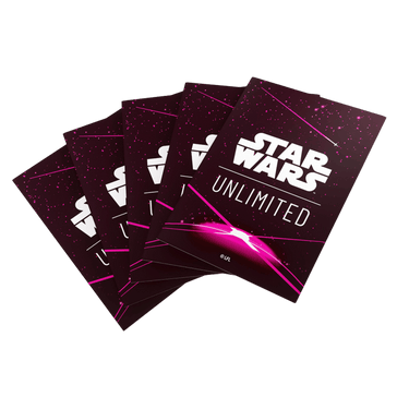 Star Wars Unlimited Card Sleeves - Card Back Magenta