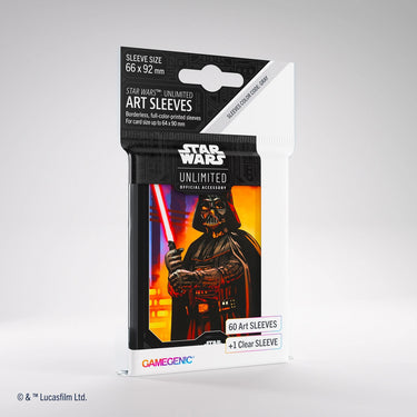 Gamegenic Sleeves: Star Wars Unlimited - Darth Vader