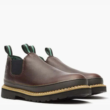 Georgia Giant Romeo Steel Toe Work Shoe (Soggy Brown) Size Men's 8