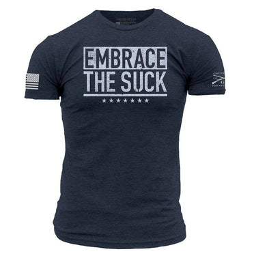 Grunt Style Embrace The Suck T-Shirt (Midnight Navy) Size M