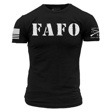 Grunt Style FAFO T-Shirt (Black) Size XXL