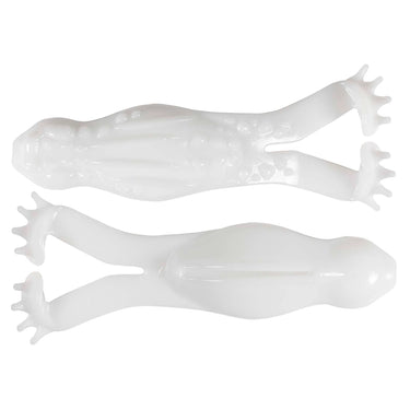 Z-Man Fishing GOAT ToadZ™ 4" Soft Bait 3-Pack (White)