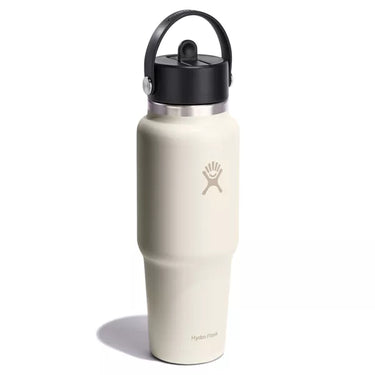 Hydro Flask 32oz Wide Mouth Flex Straw Travel Water Bottle (Ivory)