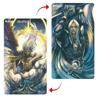 Ultra PRO Magic: The Gathering - FINAL FANTASY Sephiroth, Fabled SOLDIER / Sephiroth, One-Winged Angel Double-Sided Playmat