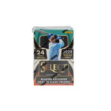 2025 Panini Select Baseball Blaster Box (Orange Flash Prizm) Teal Box