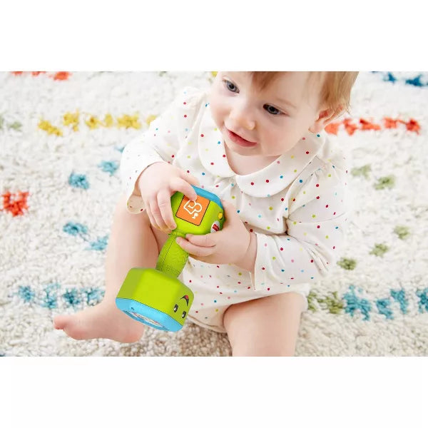 Load image into Gallery viewer, Fisher-Price Laugh &amp; Learn Countin&#39; Reps Dumbbell Toy
