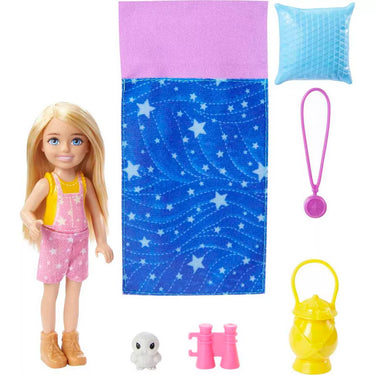 Barbie It Takes Two Chelsea Camping Doll With Pet Owl
