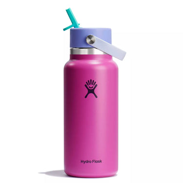Hydro Flask 32oz Wide Mouth Flex Straw Water Bottle (Holiday Punch)