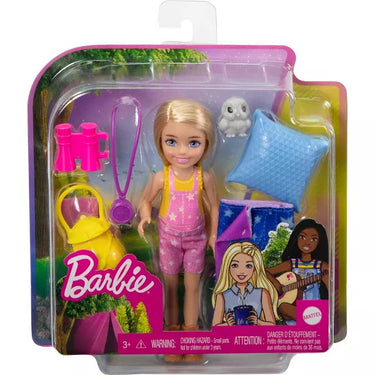 Barbie It Takes Two Chelsea Camping Doll With Pet Owl
