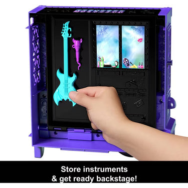 Monster High Draculaura Doll And Fangtastic Rockin’ Food Truck Playset With 13+ Themed Accessories