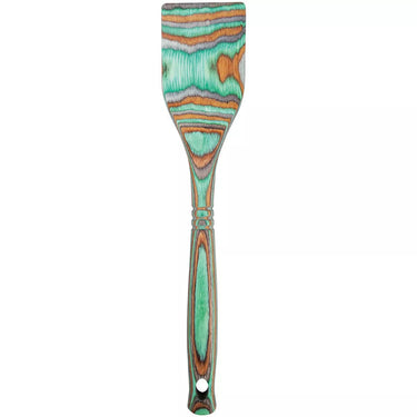 Island Bamboo Pakkawood 12-Inch Spatula (Mint)