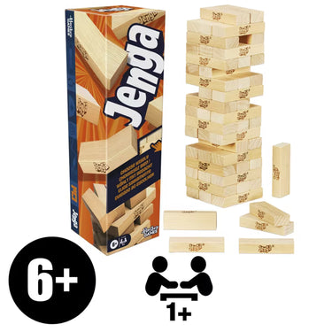 Official Hasbro Jenga Game with More Ways to Play