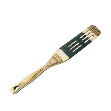 Island Bamboo Pakkawood 13" Slotted Spurtle (Natural)
